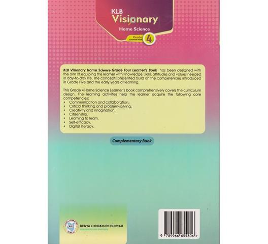 Visionary Home Science Learner's Grade 4 by KLB - Image 2