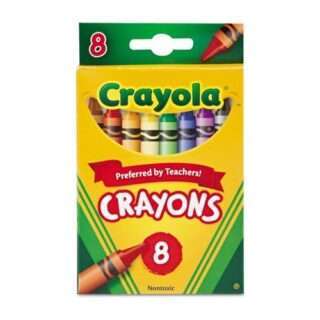Crayola Crayons Preferred By Teachers 8pcs