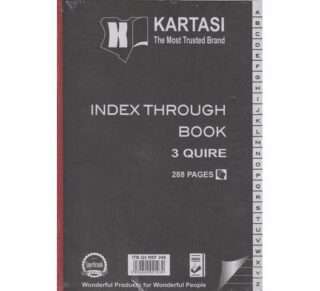 Index Through Book A4 3 Quire