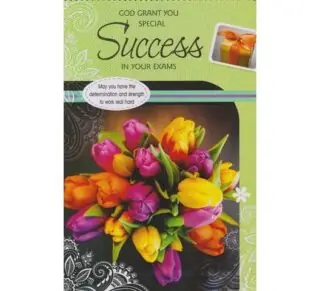 Exams Success Card B5