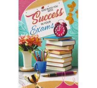 Exams Success Card A4