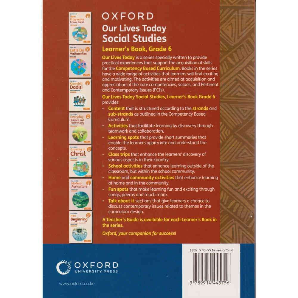 Our Lives Today Social Studies Grade 6 - Image 2