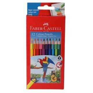 Faber Castell Colour Pencils Triangular 12 pieces