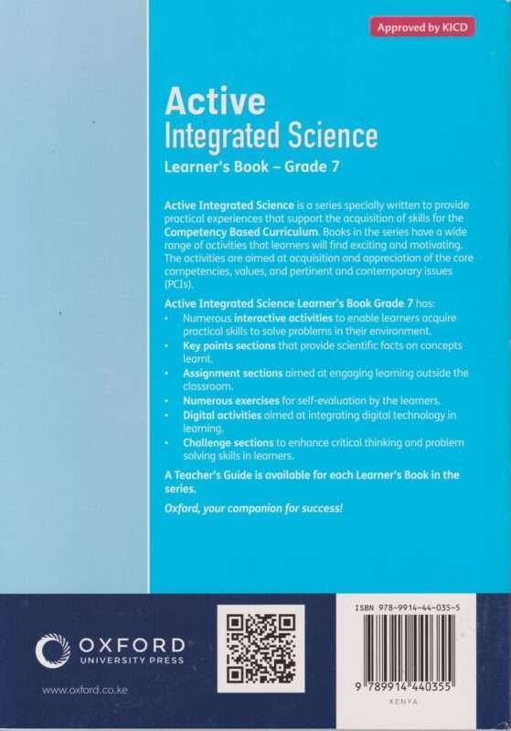 OUP Active Integrated Science Grade 7 - Image 2