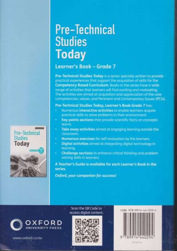 OUP Pre-Technical Studies Today Grade 7 - Image 2