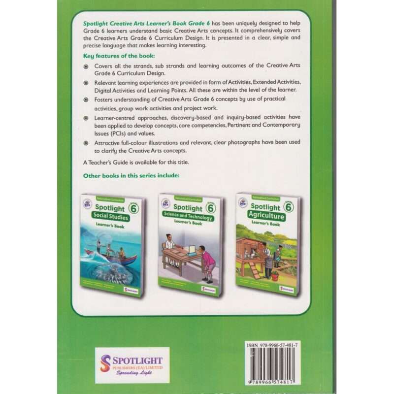 Spotlight Creative Arts Grade 6 - Image 2