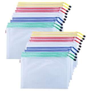 M&G A4 Translucent Zipper Bag