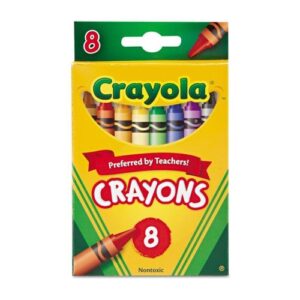 Crayola Crayons Preferred By Teachers 8pcs