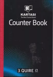 JIWA A4 COUNTER BOOK 3 QUIRE-