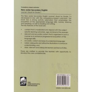 JUNIOR SECONDARY ENGLISH GRADE 7