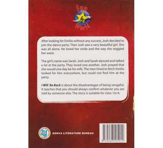 KLB Fun World 4 : I Will be Back by Maryan Noor Yusuf - Back2school Plus