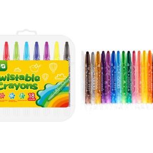 M&G TWISTABLE CRAYONS 18-