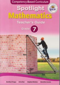 TRS GUIDE SPOTLIGHT MATHEMATICS GRADE 7