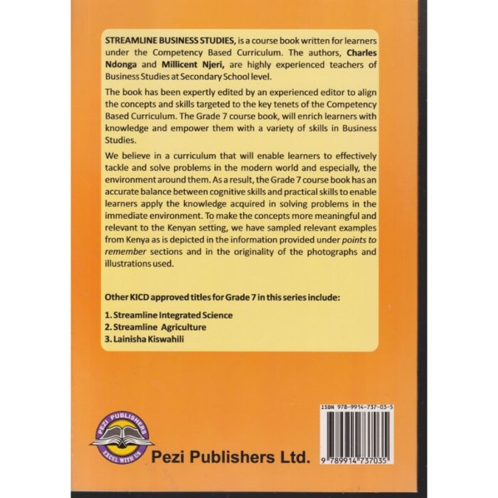 Streamline Business Studies back Streamline Business Studies back