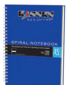 A5 spiral notebook kasuku 70 sheets