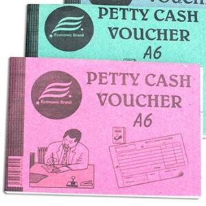 A6 polar petty cash voucher