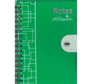 A5 spiral strap notebook o.point