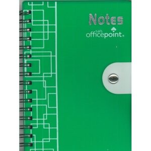 A5 spiral strap notebook o.point