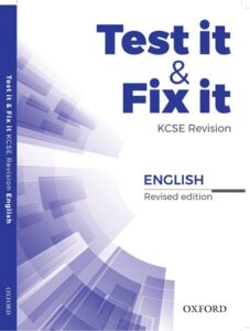 Test It & Fix It KCSE Revision English – 4th Edition