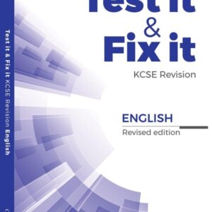 Test It & Fix It KCSE Revision English – 4th Edition
