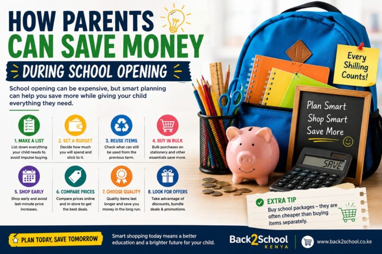 How Parents Can Save Money During School Opening